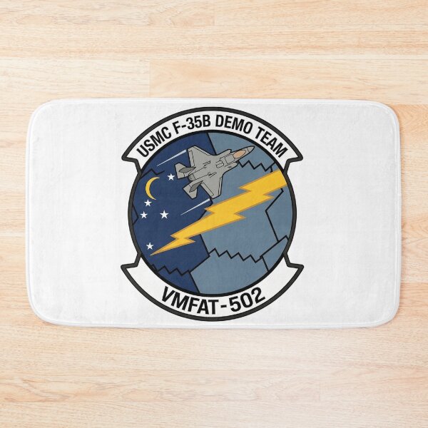 Item preview, USMC VMFAT-502 F-35B Lightning II Demonstration Team Official Emblem designed and sold by CharlieDesings.