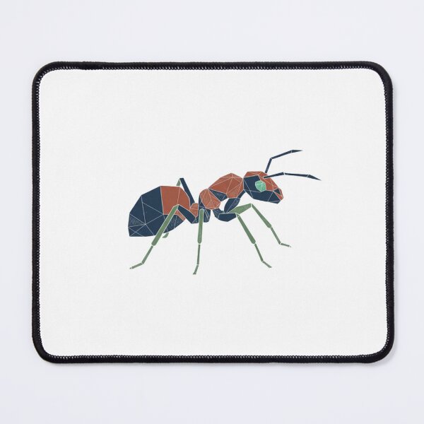 Item preview, Multi-Color Ant Sticker – Textured Geometric Art for Creative Minds designed and sold by bsbd-action.