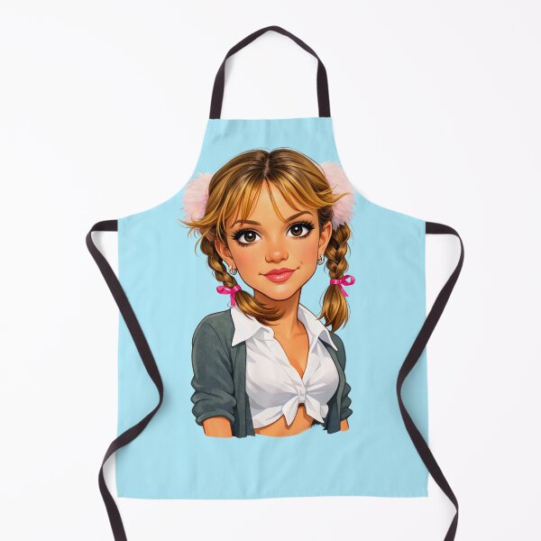 Item preview, Britney Baby One More Time Inspired Pop Star Illustration | 90s Pop Nostalgia Art designed and sold by SimplyJasper.
