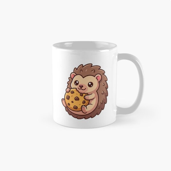 Item preview, Cute hedgehog with a cookie designed and sold by Simplify-Art.