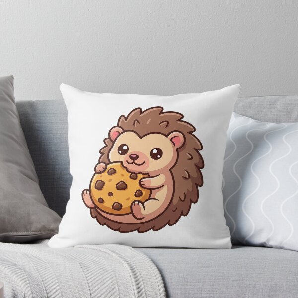 Item preview, Cute hedgehog with a cookie designed and sold by Simplify-Art.