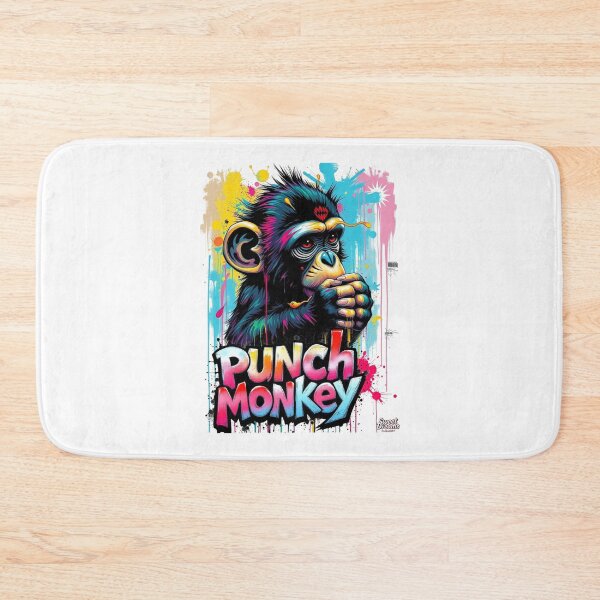 Item preview, Punch Monkey – Funny Retro Meme Design for Trend Lovers designed and sold by Sweet Dreams & Fantasia.