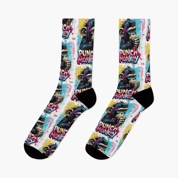 Item preview, Punch Monkey – Funny Retro Meme Design for Trend Lovers designed and sold by Sweet Dreams & Fantasia.