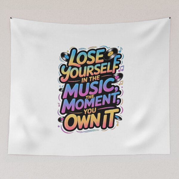 Item preview, Lose Yourself Eminem Motivation Rap Lyric T-Shirt Graphic designed and sold by Enea Kelo.