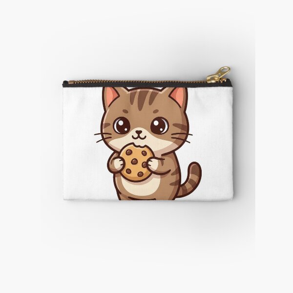 Item preview, Small tabby cat with a biscuit designed and sold by Simplify-Art.