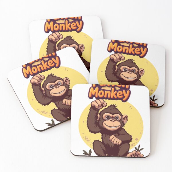 Item preview, Punch Monkey – Funny Retro Meme Design for Trend Lovers designed and sold by Sweet Dreams & Fantasia.