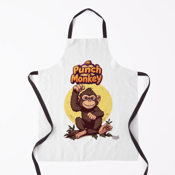 Item preview, Punch Monkey – Funny Retro Meme Design for Trend Lovers designed and sold by Sweet Dreams & Fantasia.