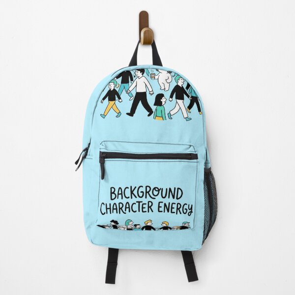 Item preview, Background Character Energy Introvert Humor Design designed and sold by Quiet Mode Studio.