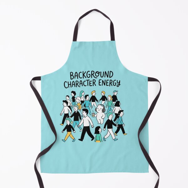 Item preview, Background Character Energy Introvert Humor Design designed and sold by Quiet Mode Studio.