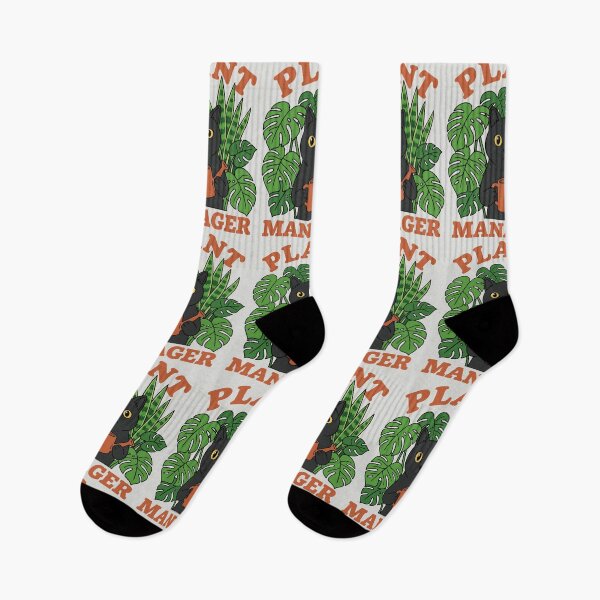 Item preview, Plant Manager - Funny Black Cat designed and sold by DigitalGlade.