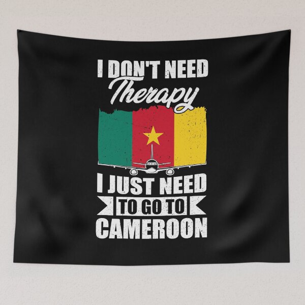Item preview, I Don't Need Therapy I Just Need to Go to Cameroon   designed and sold by GabbyKash.