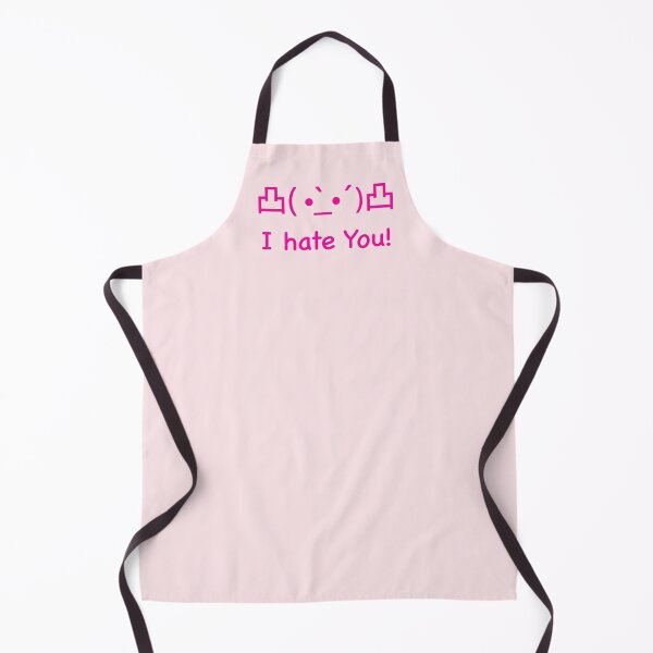 Item preview, I hate you Japanese Kaomoji (hot pink) designed and sold by Thelittlelord.