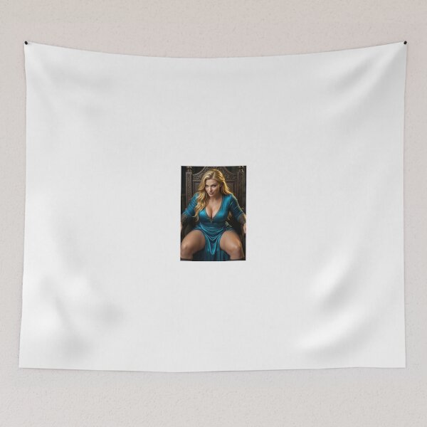 Item preview, astrid in a turquoise bikini on the rocky coast designed and sold by CathryneDelamort.