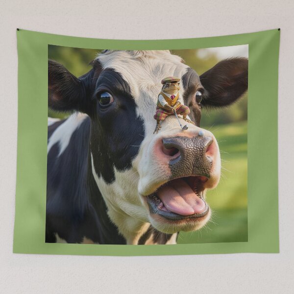 Item preview, Toad Golfer Tees Off on Cow's Nose designed and sold by Tridentulus.