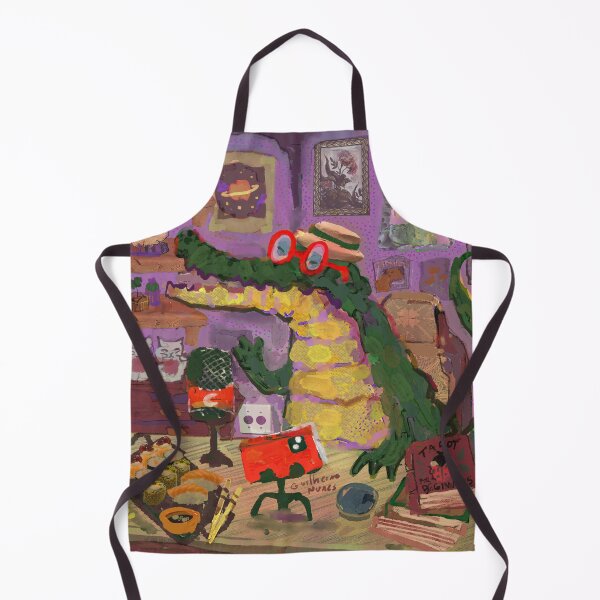 Item preview, Alligator decides to quit his office job to become a content creator. He talks about creepypastas. designed and sold by guilhernunes.