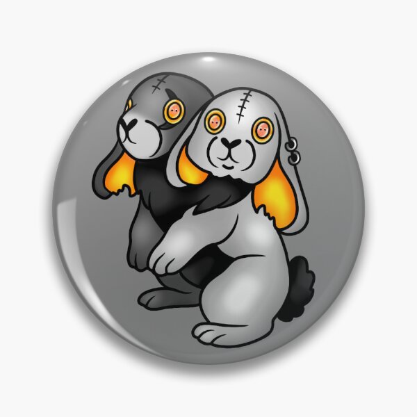 Item preview, Two-Headed Bunny - Halloween designed and sold by tyranicorntat.
