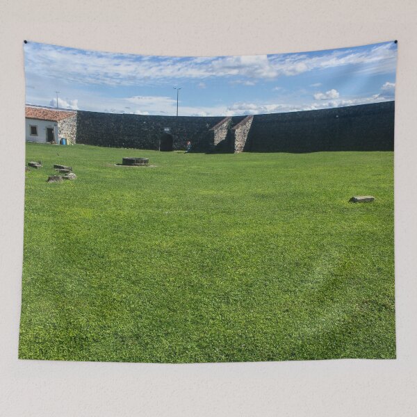 Item preview, large green lawn of a fort designed and sold by felipequeiroz.