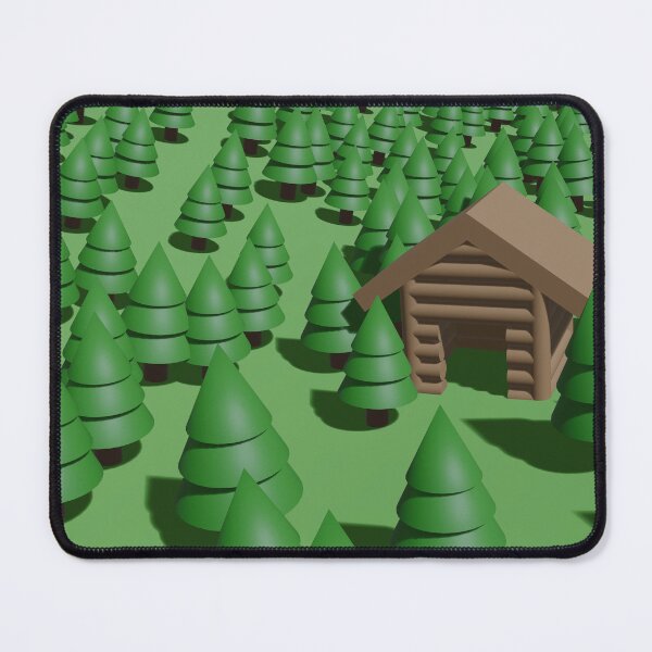 Item preview, CGI Log Cabin in the Woods designed and sold by PurpulPancakes.