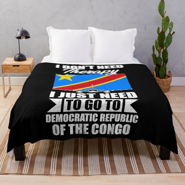 Item preview, I Don't Need Therapy I Just Need to Go to Democratic Republic of the Congo designed and sold by GabbyKash.