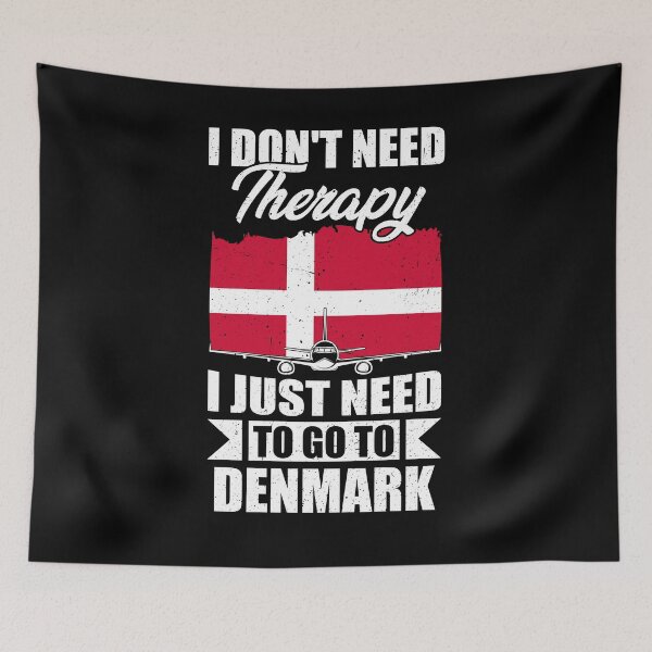 Item preview, I Don't Need Therapy I Just Need to Go to Denmark designed and sold by GabbyKash.