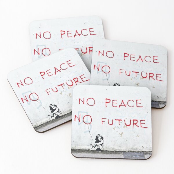 Item preview, No Peace No Future designed and sold by Art & Coffee.