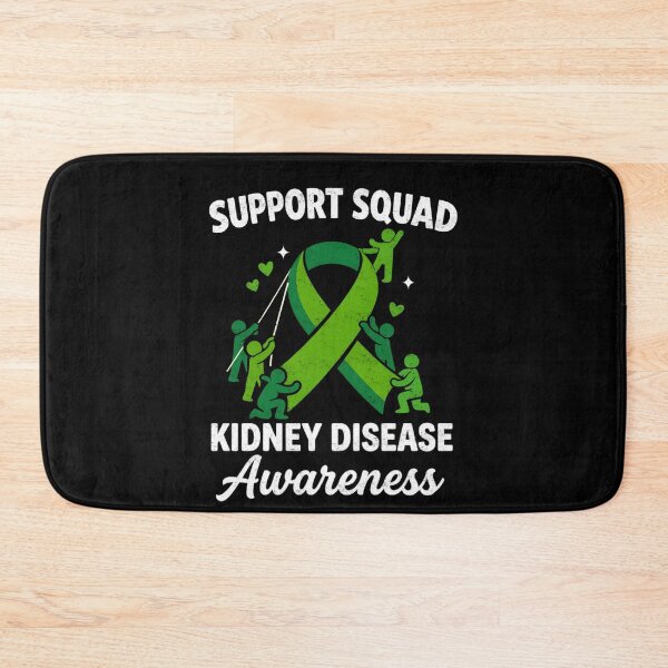 Item preview, Kidney Disease Support Squad Awareness Ribbon designed and sold by FreshVibe Prints.
