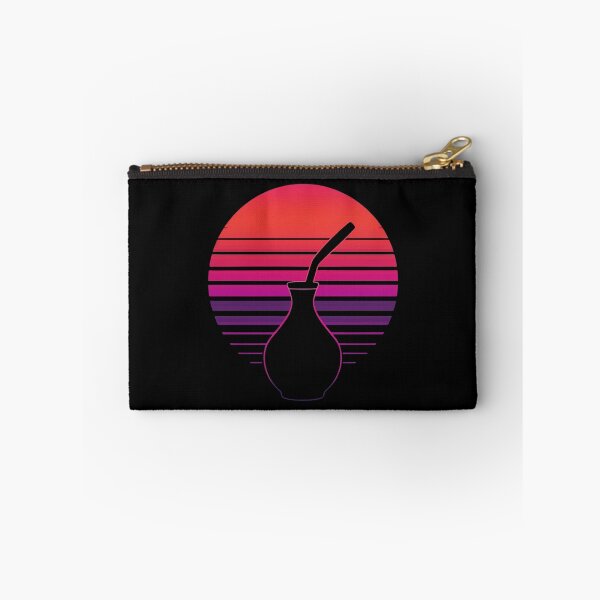 Item preview, Retro Sunset Yerba Mate: 80s Synthwave Aesthetic designed and sold by Jaroslaw-S.
