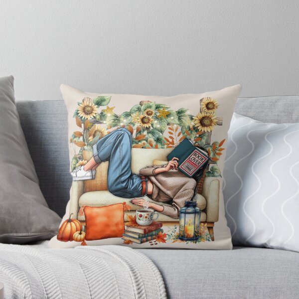 Item preview, Cozy book club girl reading!!! - Cozy Book Lover Aesthetic Girl - Cozy book club girl reading - Girl who loves cozy books designed and sold by SoffyLee586.