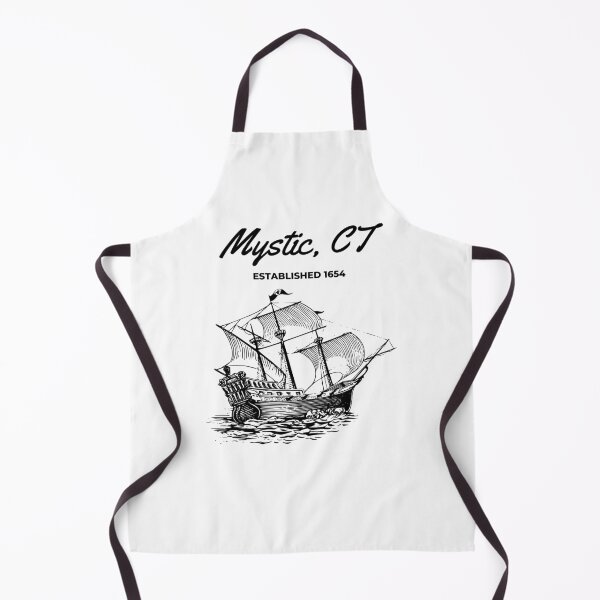 Artikelvorschau, Mystic, Connecticut – Gegründet 1654 – Segelboot-Design im Vintage-Stil entworfen und verkauft von Moriarty's Digital Visions.