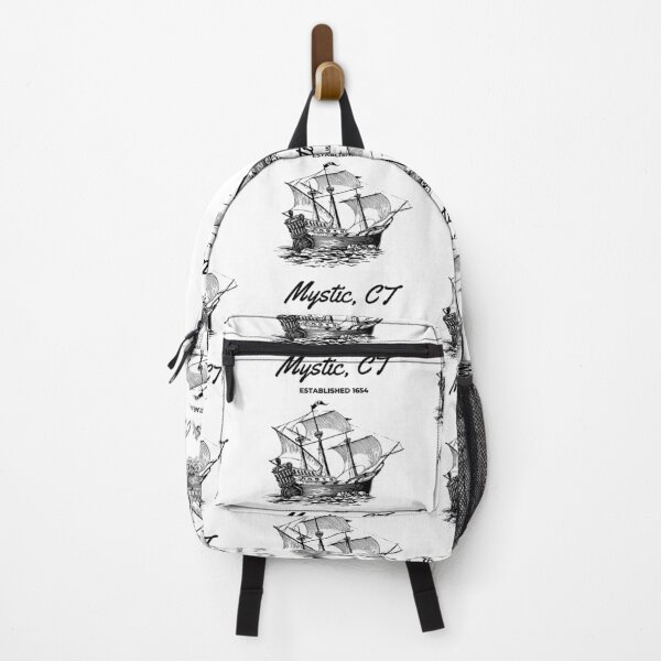 Item preview, Mystic Connecticut Established 1654 Sailboat Vintage Nautical Design designed and sold by Moriarty's Digital Visions.