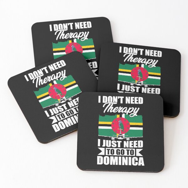 Item preview, I Don't Need Therapy I Just Need to Go to Dominica designed and sold by GabbyKash.