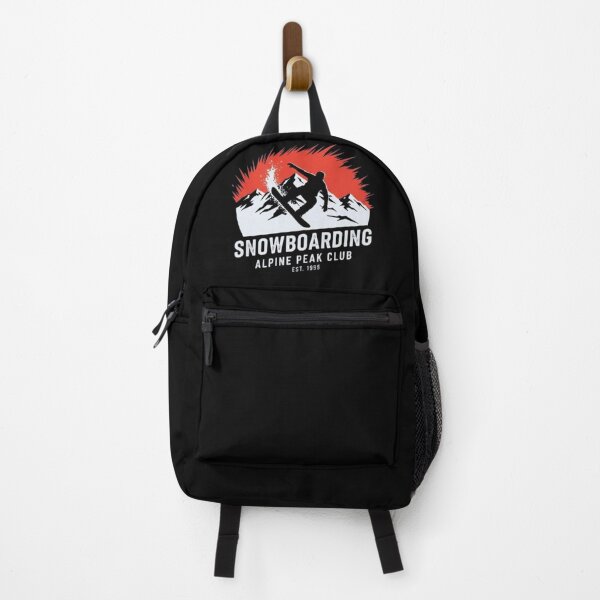 Item preview, Alpine Peak Club – Snowboarding Adventure Badge designed and sold by Dogandesighn.