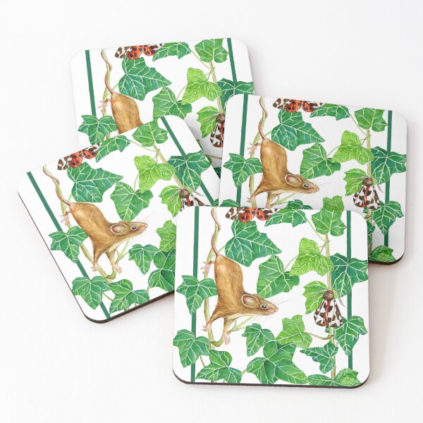 Item preview, mouse and tigermoths designed and sold by peaceofwork.
