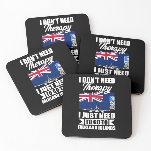 Item preview, I Don't Need Therapy I Just Need to Go to Falkland Islands designed and sold by GabbyKash.