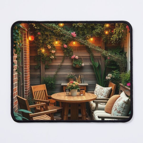 Item preview, Dreamy Hygge Style Outdoor Patio Garden designed and sold by Jade Ado.