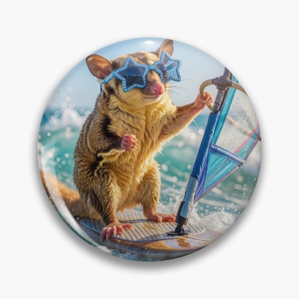 Item preview, Glamourous Windsurfin' Sugar Glider designed and sold by Tridentulus.