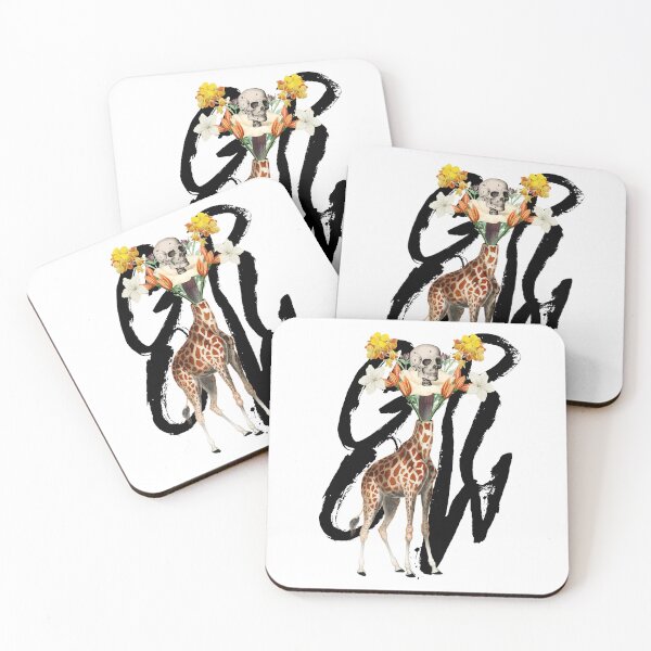 Item preview, Flower giraffe | Surrealistic designed and sold by Crossover Episode Art.