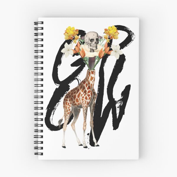Item preview, Flower giraffe | Surrealistic designed and sold by Crossover Episode Art.