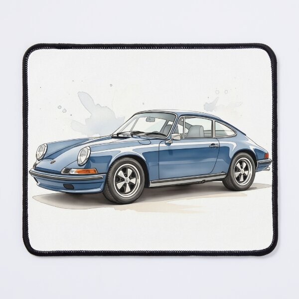Item preview, Classic Porsche 911 Watercolor Illustration Vintage Sports Car Art Print designed and sold by Motorline44.