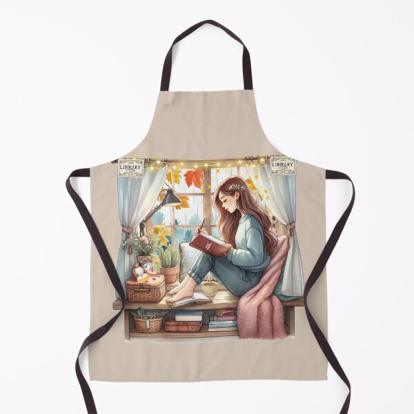 Item preview, Cozy book club girl reading!!! - Cozy Book Lover Aesthetic Girl - Cozy book club girl reading - Girl who loves cozy books designed and sold by SoffyLee586.
