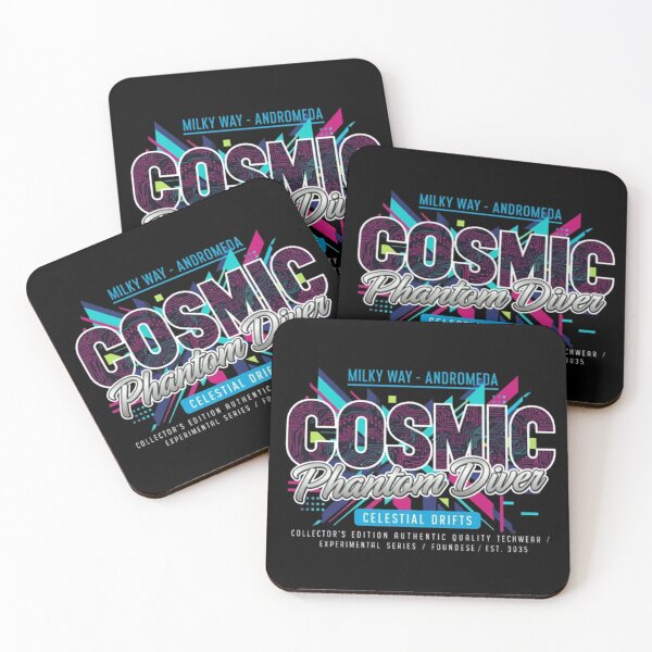 Item preview, Celestial Drifts – Cosmic Techwear Series Design designed and sold by Dogandesighn.