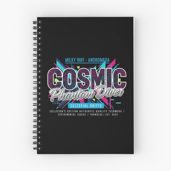 Item preview, Celestial Drifts – Cosmic Techwear Series Design designed and sold by Dogandesighn.