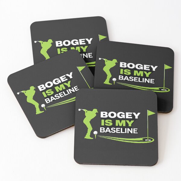 Item preview, Golf Humor- Bogey is My Baseline Sarcasm designed and sold by Off-DutyDesign.