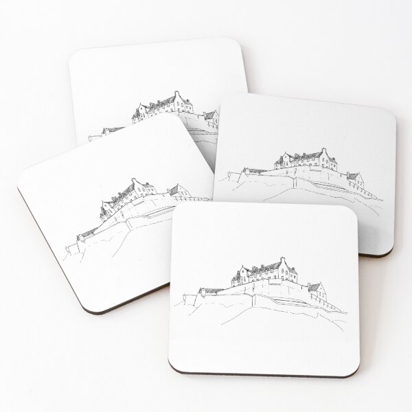 Item preview, Edinburgh Castle Sticker designed and sold by Banana02.