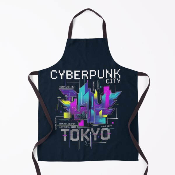 Item preview, Cyberpunk City Tokyo – Neon Future 2077 Design designed and sold by Dogandesighn.