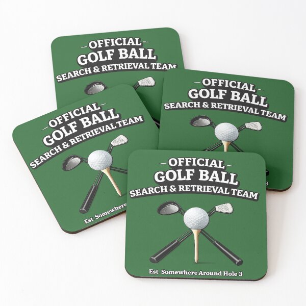 Item preview, Golf Humor- Golf Ball Search & Retrieval Team Sarcasm  designed and sold by Off-DutyDesign.