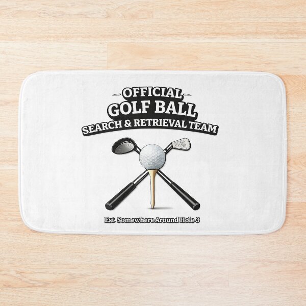 Item preview, Golf Humor- Golf Ball Search & Retrieval Team Sarcasm  designed and sold by Off-DutyDesign.