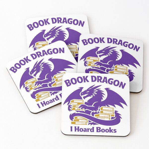 Item preview, Book Lover Shirt | Book Dragon I Hoard Books Fantasy Tee designed and sold by GreatLakesPixel.