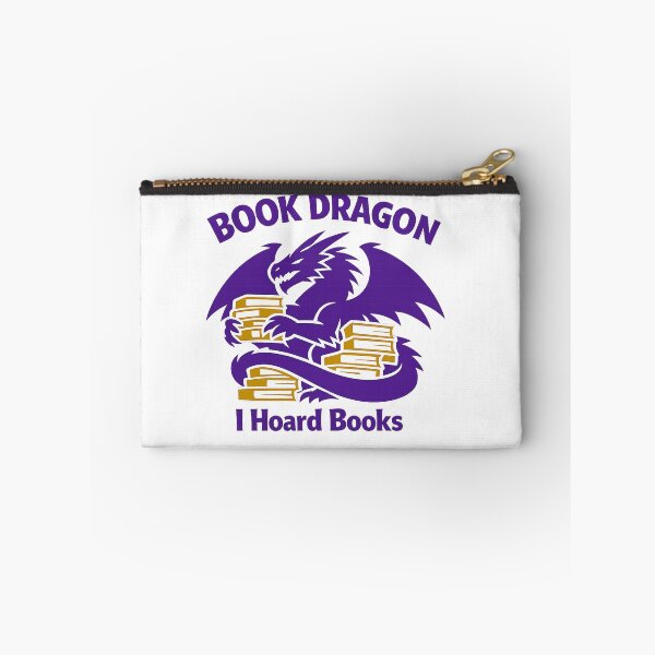 Item preview, Book Lover Shirt | Book Dragon I Hoard Books Fantasy Tee designed and sold by GreatLakesPixel.