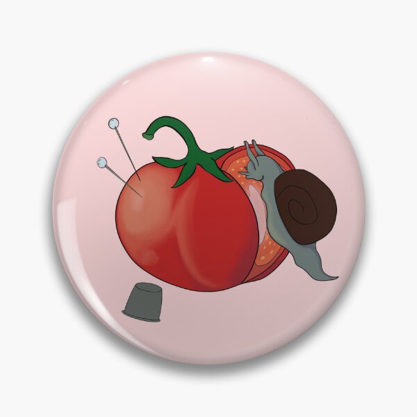 Item preview, Pincushion Tomato and a Snail designed and sold by LunarBeeMakes.